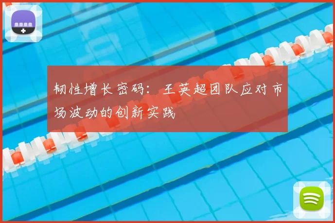 韧性增长密码：王英超团队应对市场波动的创新实践