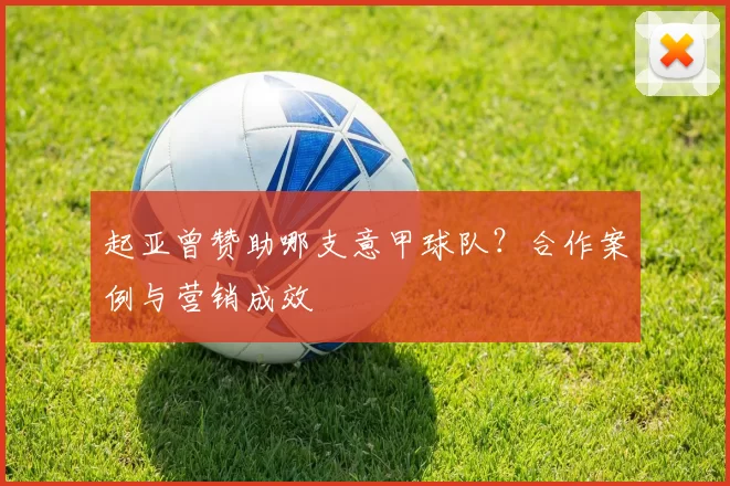 起亚曾赞助哪支意甲球队?合作案例与营销成效
