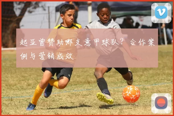 起亚曾赞助哪支意甲球队?合作案例与营销成效